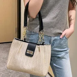 CORSICA Women Textured Structured Shoulder Bag-picture-39