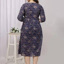 mad fury Print Maternity Maxi Dress image 5