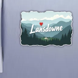 giftshala GIFTODAY Blue & White Printed Durable Decorative Magnets image 4