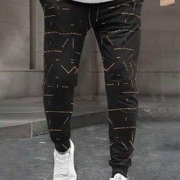 TRIPR Men Pack Of 2 Printed Mid-Rise Joggers-image-96