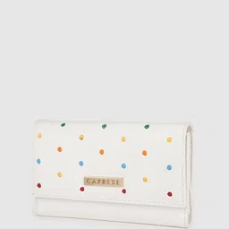 Caprese Women Embroidered Envelope Wallet image 2