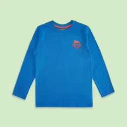 Pantaloons Junior Multicolor Cotton Printed Full Sleeves T-Shirt (Pack of 3) image 4