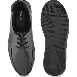 Provogue Men Textured Lace-Up Formal Derby Shoes image 2