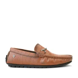 Carlton London Men's Tan Loafers image 2