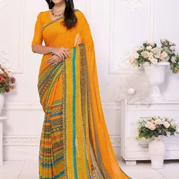 Moda Rapido Ethnic Motifs Printed Saree image 1