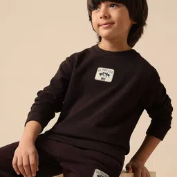 U.S. Polo Assn. Kids Boys Round Neck Cotton Pullover Sweatshirt-picture-24