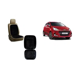 Auto Pearl Car Wooden Bead Seat Cushion with Black Velvet Border for i10 Grand 2017-image-97