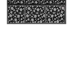 The Furnishing Tree Black Plastic Refrigerator Cover image 3