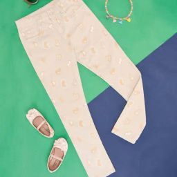 Pantaloons Junior Pink Cotton Printed Trousers-picture-19