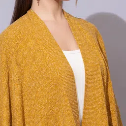 Anouk Woven Design Open Front Shrug image 4