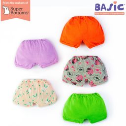 SuperBottoms Pack Of 5 Sheep & Rabbit Printed Underwear - Multi Colour-picture-25