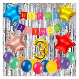 Bubble Trouble SHOP Party Decoration Set of 39 Pcs (THIRD BIRTHDAY)-picture-47
