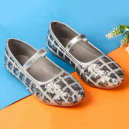 boyz n galz Sequin Embellished Ballerinas - Sliver-picture-31