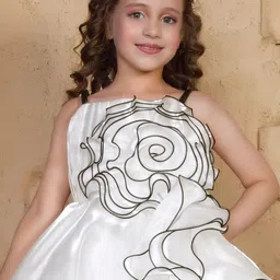 Lagorii Applique Fit & Flare Dress image 4