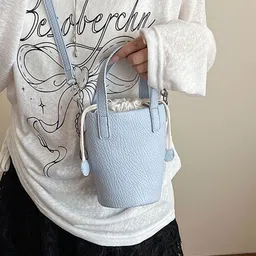 StyleCast x Revolte Women Solid Bucket Handheld Bag image 2