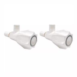 Fastgear Angle Valve Plastic Chrome Finish White, FG1736 (Pack of 2)-picture-35