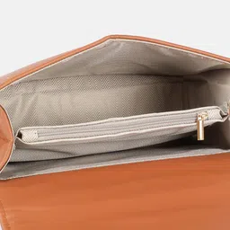 DressBerry Structured Quilted Satchel image 2