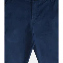 Kiddopanti Kids Navy Solid Pants image 3