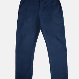 Kiddopanti Kids Navy Solid Pants-image-24
