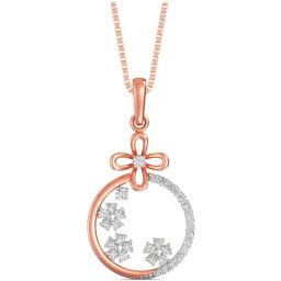 Joyalukkas 18k Gold Iconic Diamond Pendant-picture-48