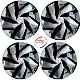 Auto Pearl R13 Press Type With Retention Ring PTAC404 Wheel Cover for Santro Xing56.3 cm image 2
