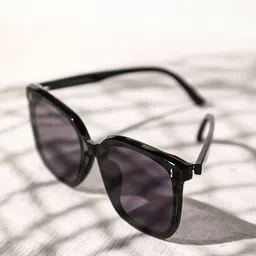 LULU & SKY Women Rectangle Sunglasses CT2002-BLACK GREY-picture-30