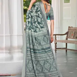 Sidhidata Floral Printed Saree image 5