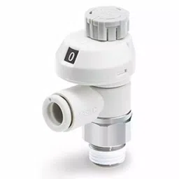 SMC AS-FS Series Threaded Speed Controller, R 1/8 Male Inlet Port x 4 mm Tube Outlet Port, AS2201FS-01-04-picture-17