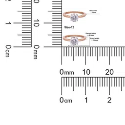 Crash.Club By CKC 18KT Rose Gold Diamond Studded Ring - 2.51 g image 2