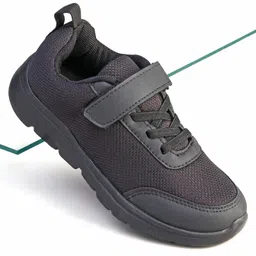 Pine Kids Velcro Closure School Shoes - Black-picture-15