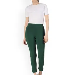 ON & ON Women Stretchable Slim Fit Trousers image 4