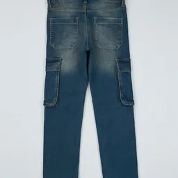 Pepe Jeans Cotton Knit Full Length Jeans - Blue image 2