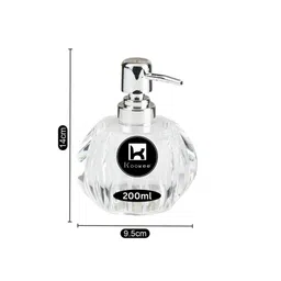 KOOKEE Acrylic Soap Dispenser for Bathroom handwash (11259) image 3