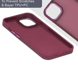 SPRIG Solid Printed iPhone 14 Back Case Mobile Accessories image 3