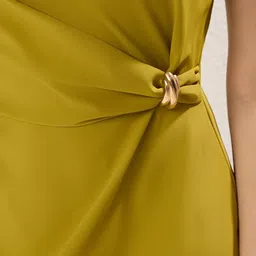 Trendyol Round Neck Sheath Midi Dress image 5