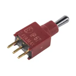 RS Pro Toggle Switch PCB Mount On-Off-On SPDT Through Hole Terminal Gold-picture-23