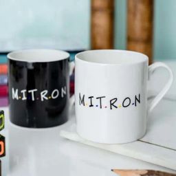 Goodhomes Multicolor Bone China Coffee Mugs (350 ml) - Set of 2-picture-32