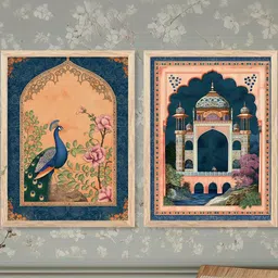 WALLLANE Brown Wood Wall Art-picture-34