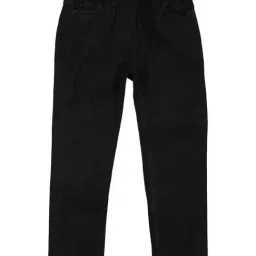 Allen Solly Junior Black Solid Jeans-picture-31