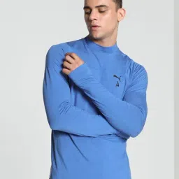 Puma Blue Regular Fit Sports T-Shirt-picture-24