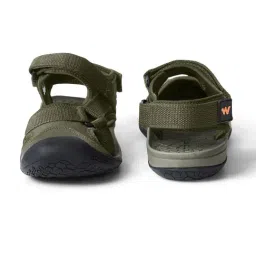 Wildcraft Men's Terrano Lite Olive Floater Sandals image 5