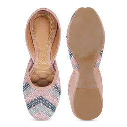 DFR Women Textured Fashion with Laser Cuts Flats image 5