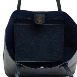 BCBG Navy Logo Tote Handbag image 5