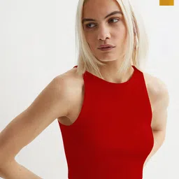 KERI PERRY Pack Of 2 Ribbed Tank Crop Top-picture-40