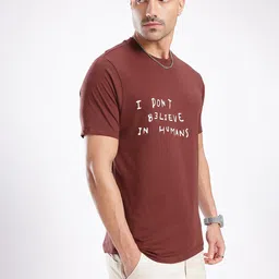 glitchez Modern Touch Typography Printed T-shirt image 5