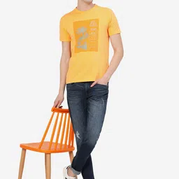 JADE BLUE Men Mid-Rise Slim Fit Low Distress Heavy Fade Stretchable Jeans image 5