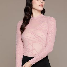 Label Ritu Kumar Geometric High Neck Bodysuit-picture-15
