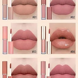 Plessis Set Of 12 Matte Liquid Lipstick- 2.5 ml Each- Shade- 01- 02- 03- 04- 05- 06- 07-09 image 5