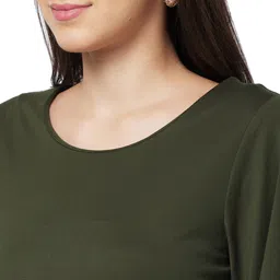 Iti Women Round Neck Longline Top image 4