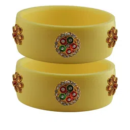 Vidhya Kangan Women Beige Bangle-picture-46